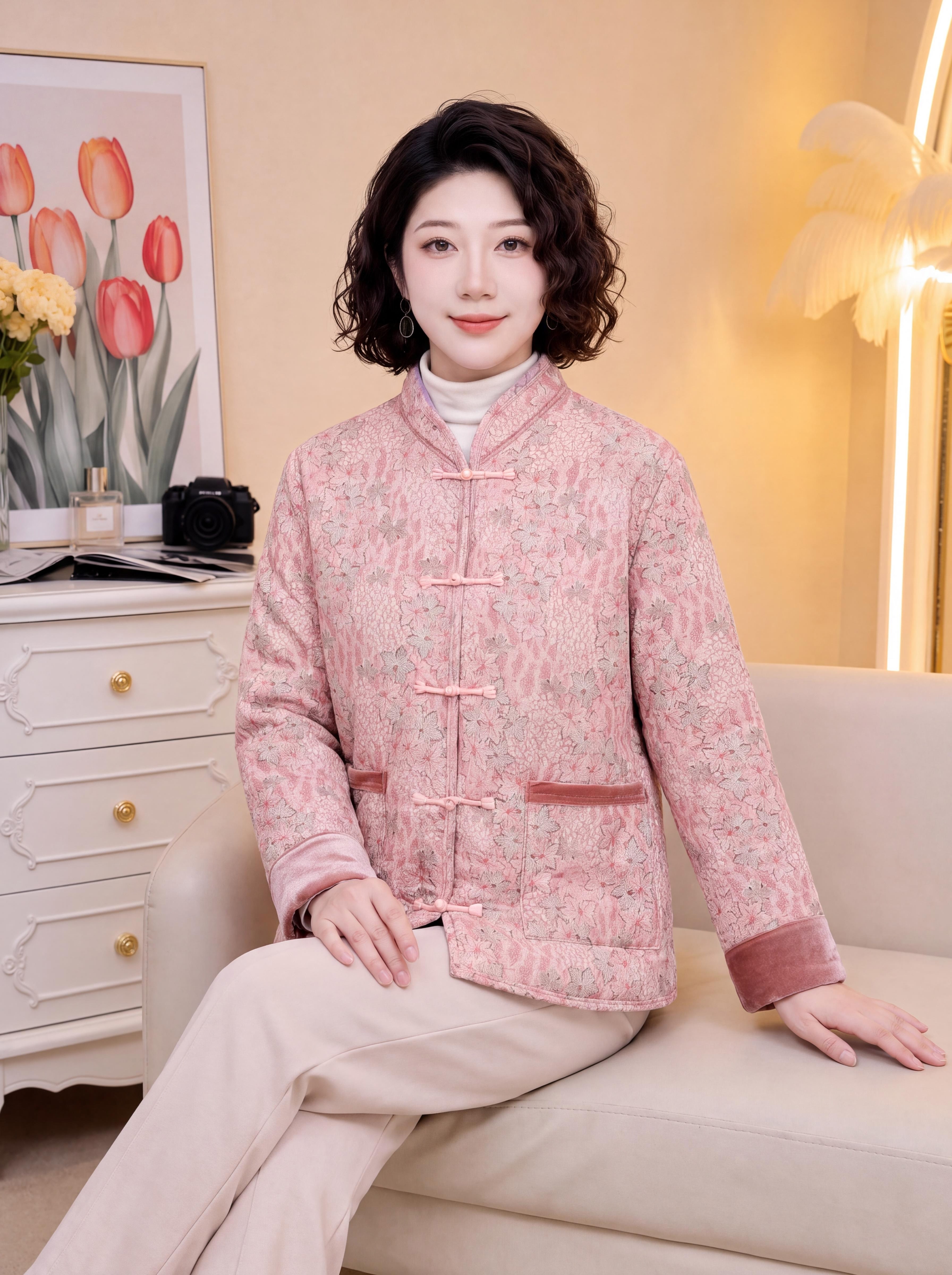 Modern Chinese Padded Jacket 5605A