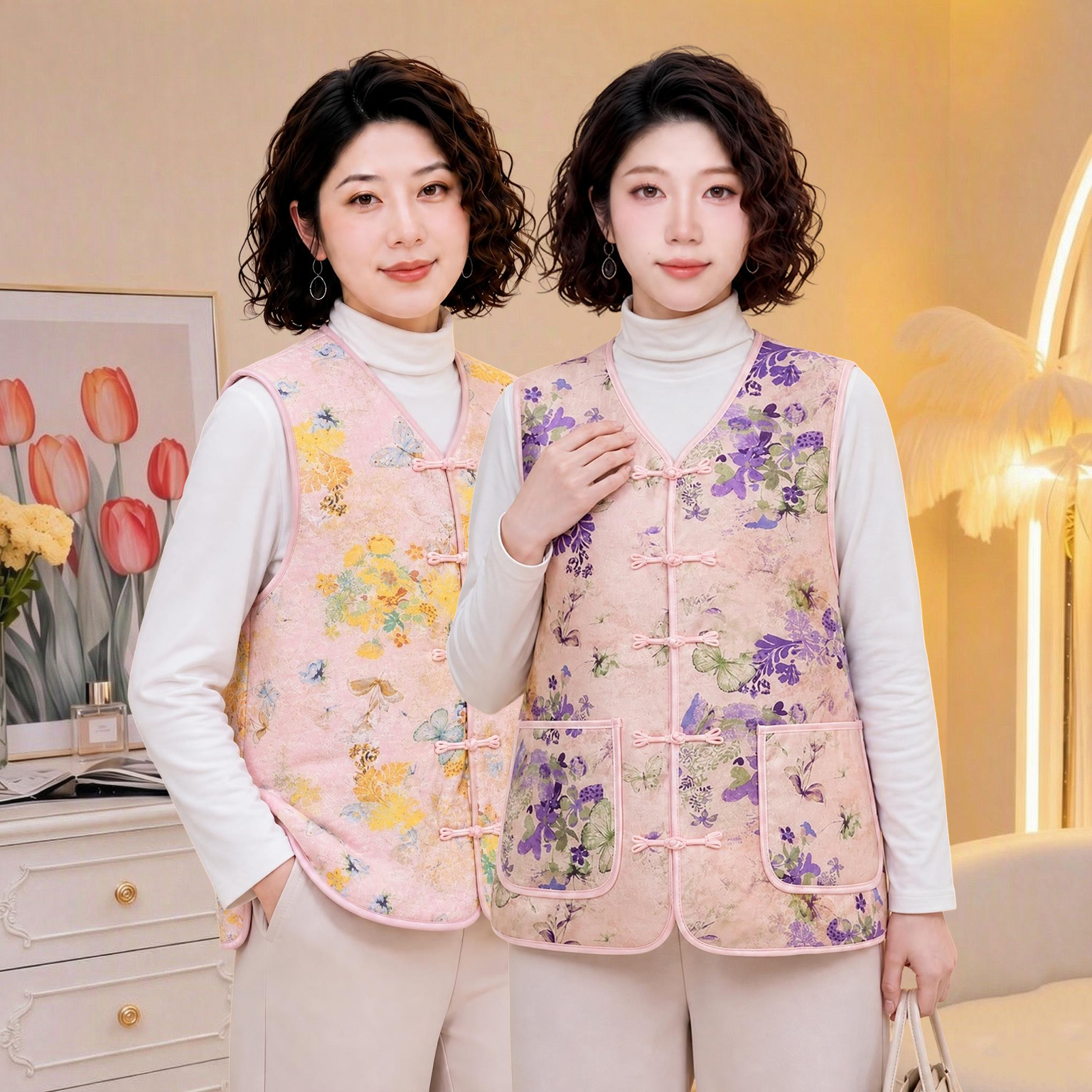 Modern Chinese Vest 5601A