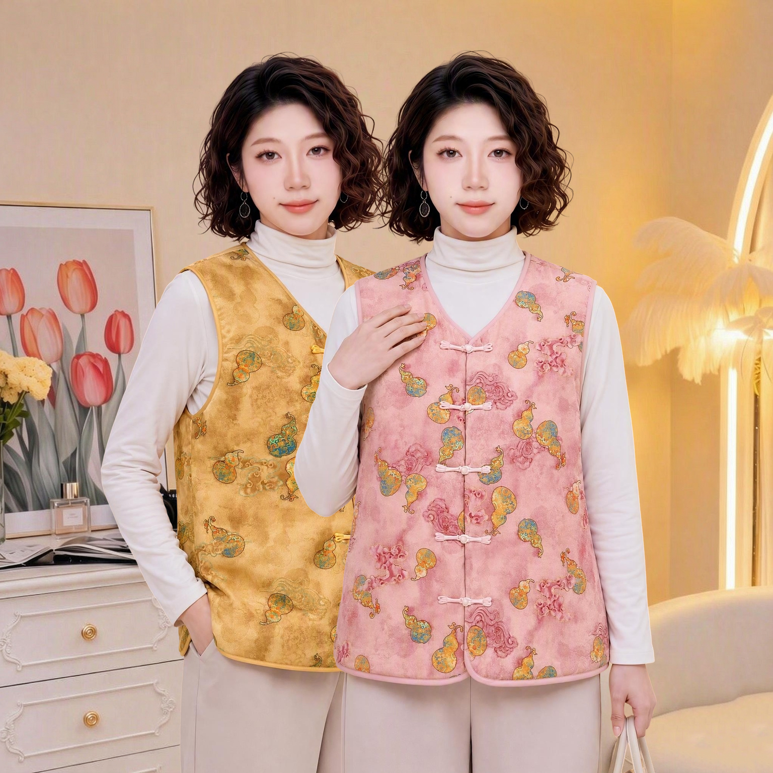 Modern Chinese Vest 5602A