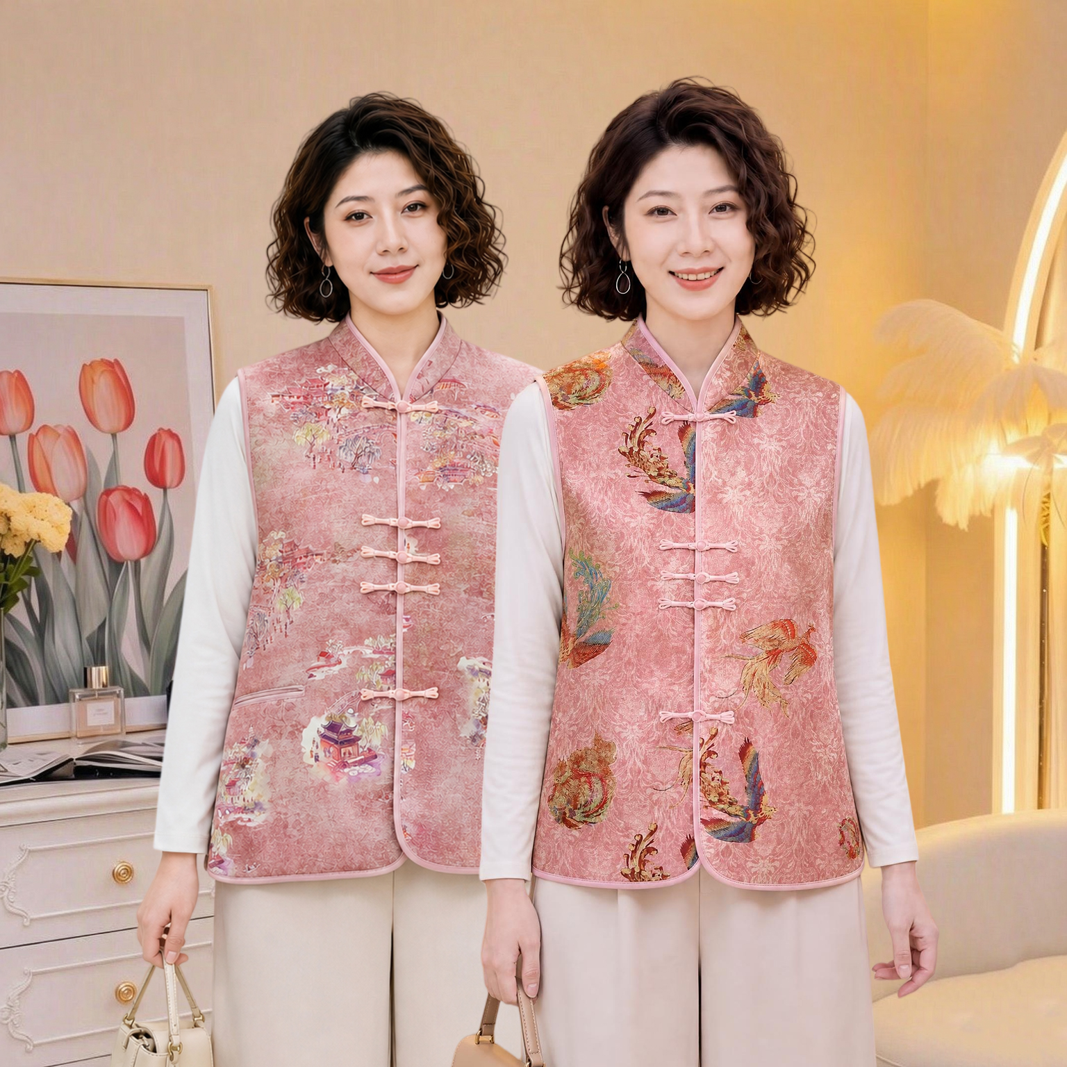 Modern Chinese Vest 5606D