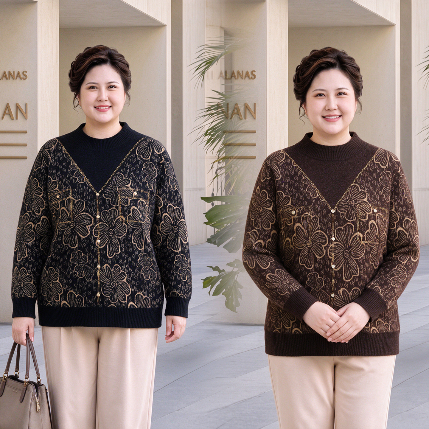 Elegant Sweater 6547
